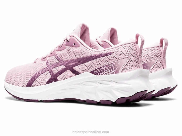 escuela primaria novablast 2 Asics 4L684343 apenas rosa/plata pura