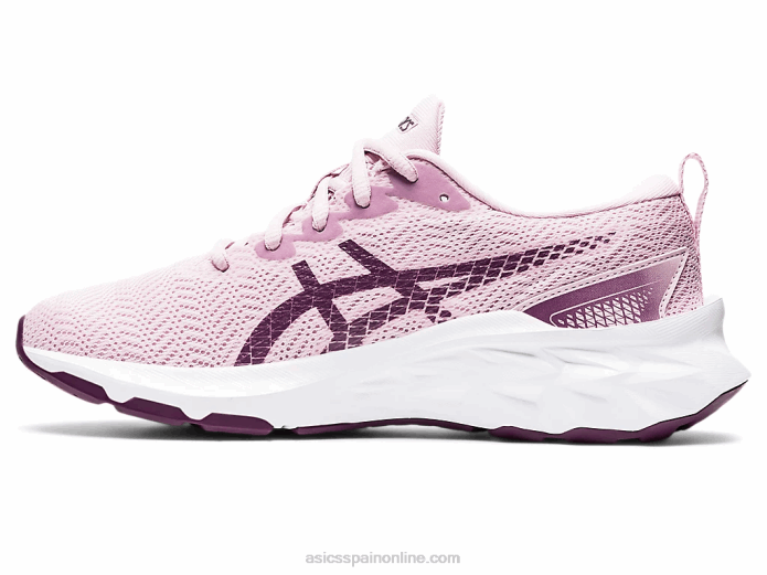 escuela primaria novablast 2 Asics 4L684343 apenas rosa/plata pura
