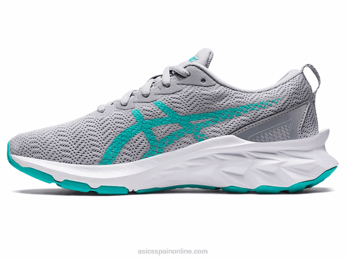 escuela primaria novablast 2 Asics 4L684427 gris piedmont/brillo lavanda