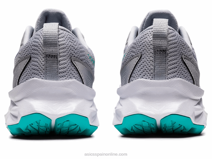 escuela primaria novablast 2 Asics 4L684427 gris piedmont/brillo lavanda