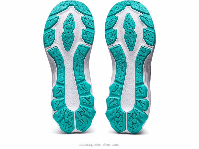 escuela primaria novablast 2 Asics 4L684427 gris piedmont/brillo lavanda
