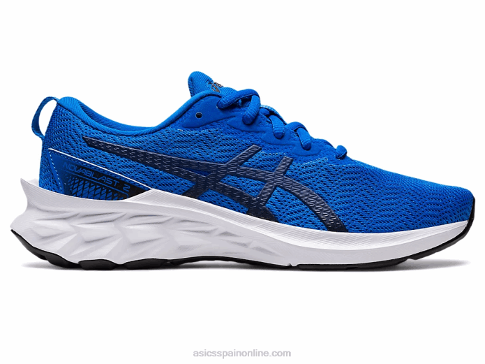 escuela primaria novablast 2 Asics 4L684433 azul eléctrico/océano profundo
