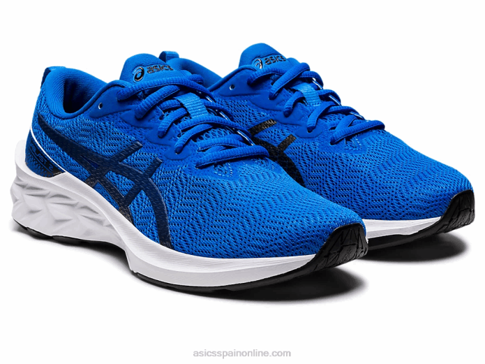 escuela primaria novablast 2 Asics 4L684433 azul eléctrico/océano profundo