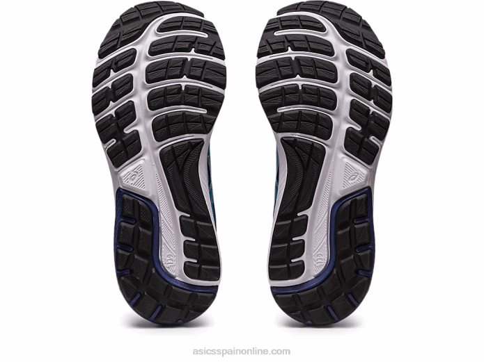 gel-cumulus 24 escuela primaria Asics 4L684228 azul isla/melocotón sol