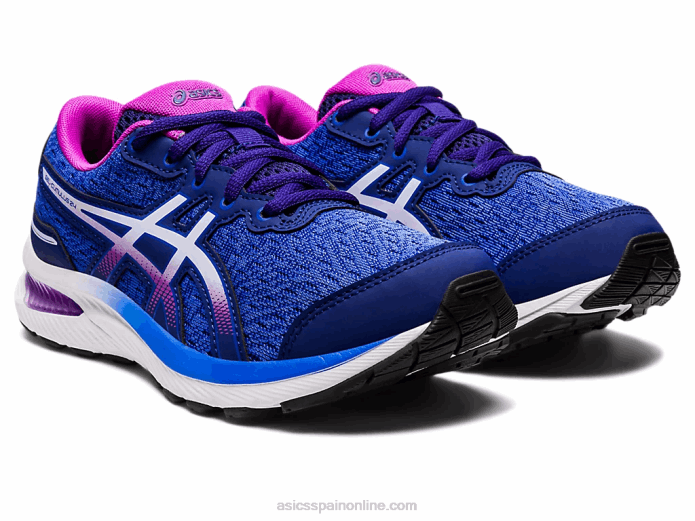 gel-cumulus 24 escuela primaria Asics 4L684414 buceo azul/cielo suave