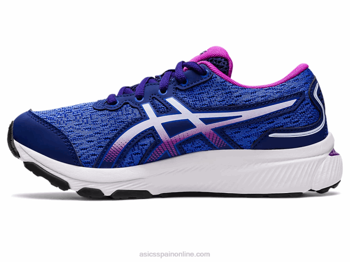 gel-cumulus 24 escuela primaria Asics 4L684414 buceo azul/cielo suave