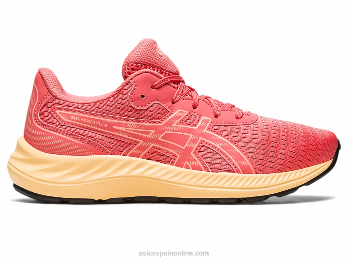 gel-excite 9 grado escuela Asics 4L684304 duna de papaya/verano