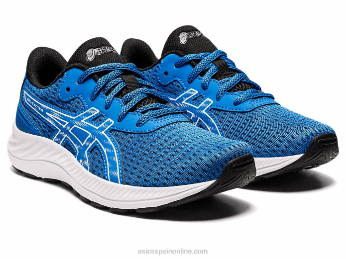 gel-excite 9 grado escuela Asics 4L684368 azul eléctrico/blanco