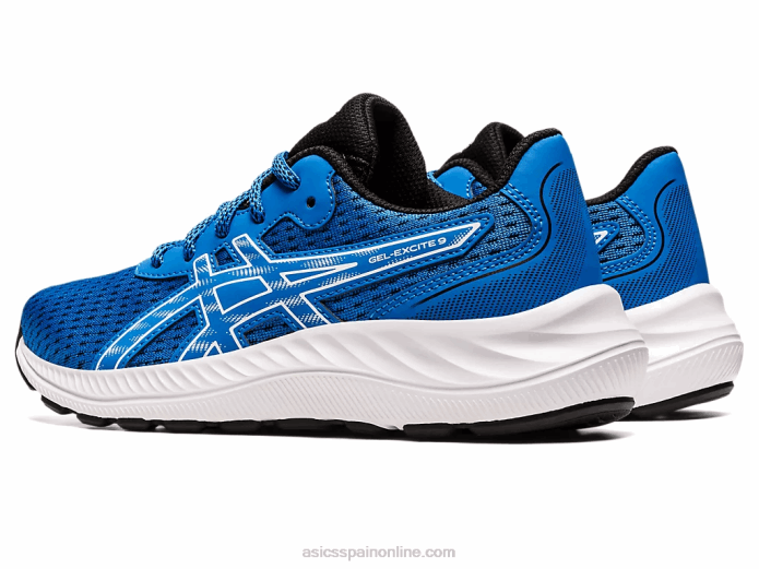 gel-excite 9 grado escuela Asics 4L684368 azul eléctrico/blanco