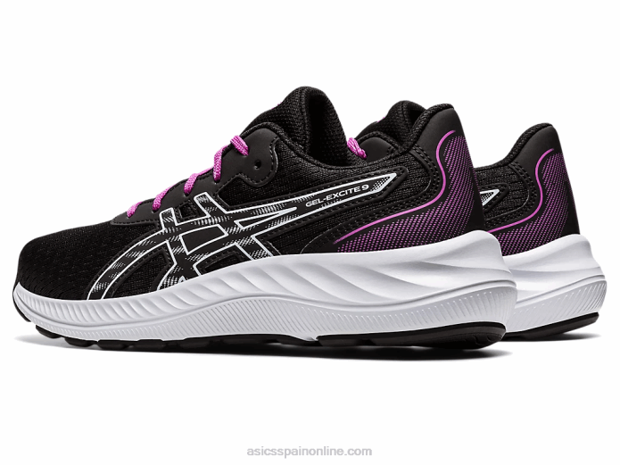 gel-excite 9 grado escuela Asics 4L684380 cielo negro/suave