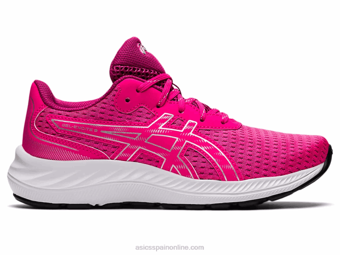 gel-excite 9 grado escuela Asics 4L684459 rosa brillante/plata pura