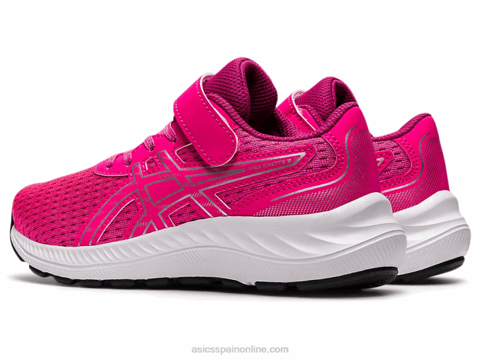 gel-excite 9 grado escuela Asics 4L684459 rosa brillante/plata pura