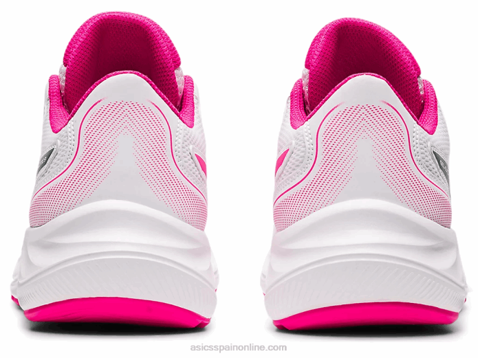 gel-excite 9 grado escuela Asics 4L684462 brillo blanco/rosa
