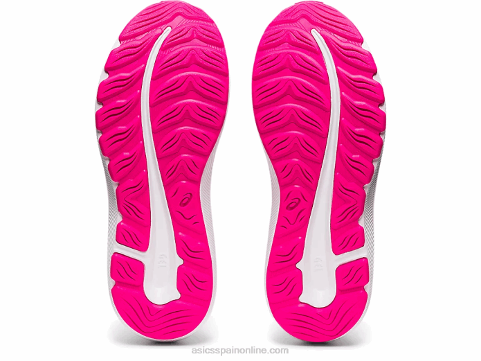 gel-excite 9 grado escuela Asics 4L684462 brillo blanco/rosa