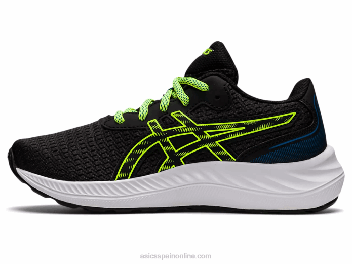 gel-excite 9 grado escuela Asics 4L684507 negro/verde peligro