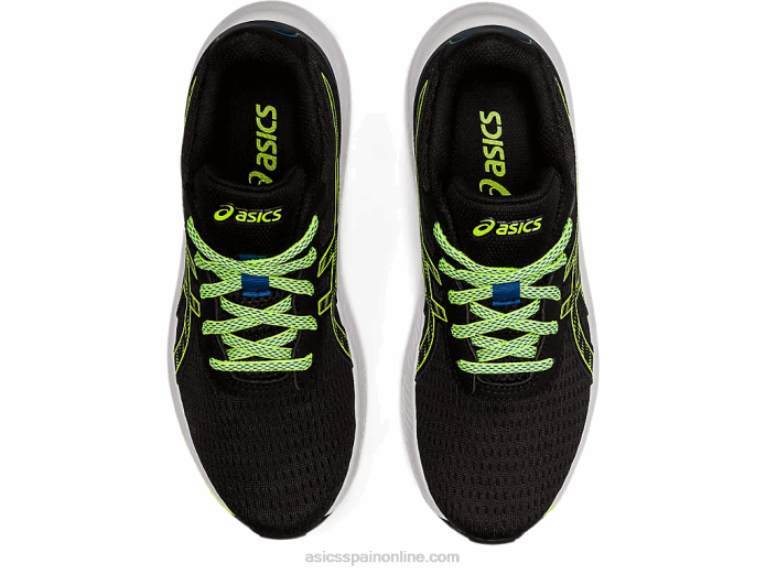 gel-excite 9 grado escuela Asics 4L684507 negro/verde peligro