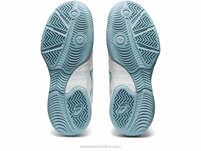 gel-juego 8 escuela primaria Asics 4L684408 blanco/azul humo