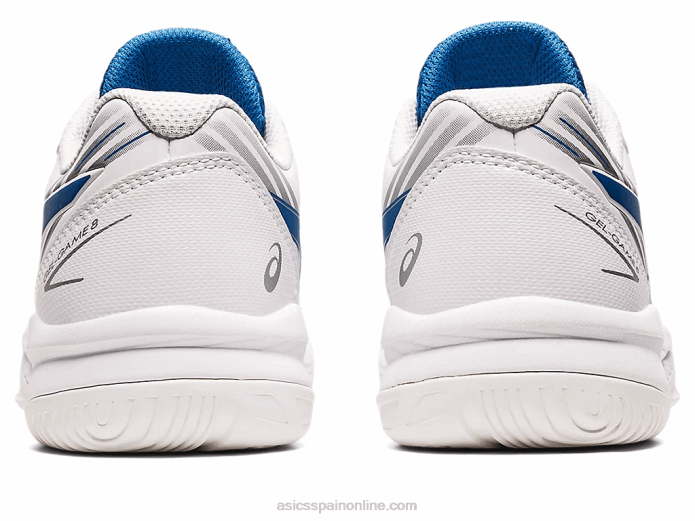 gel-juego 8 escuela primaria Asics 4L684429 Unidad blanca/lago