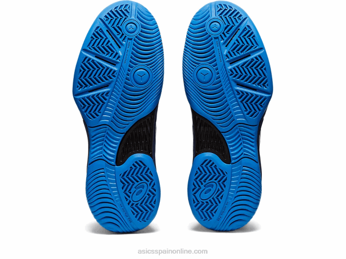 gel-juego 8 escuela primaria Asics 4L684435 buceo azul/blanco