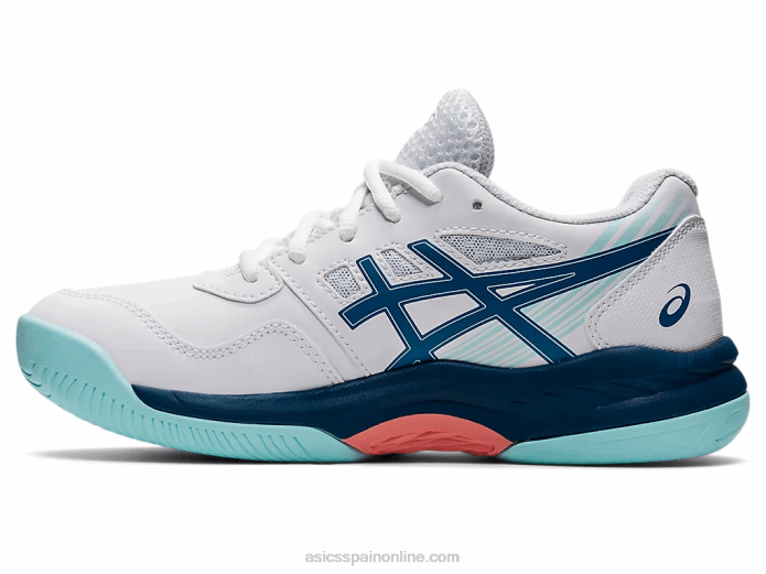 gel-juego 8 escuela primaria Asics 4L684492 blanco/índigo claro