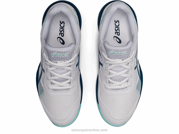 gel-juego 8 escuela primaria Asics 4L684492 blanco/índigo claro