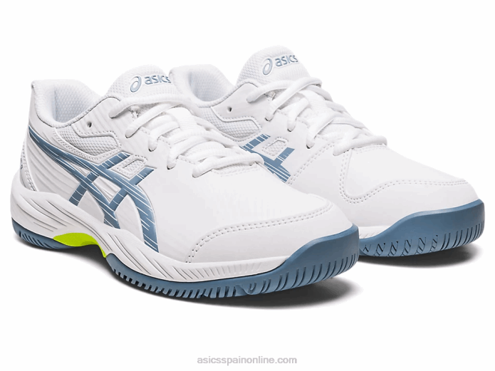 gel-juego 9 grado escuela Asics 4L684267 blanco/azul acero