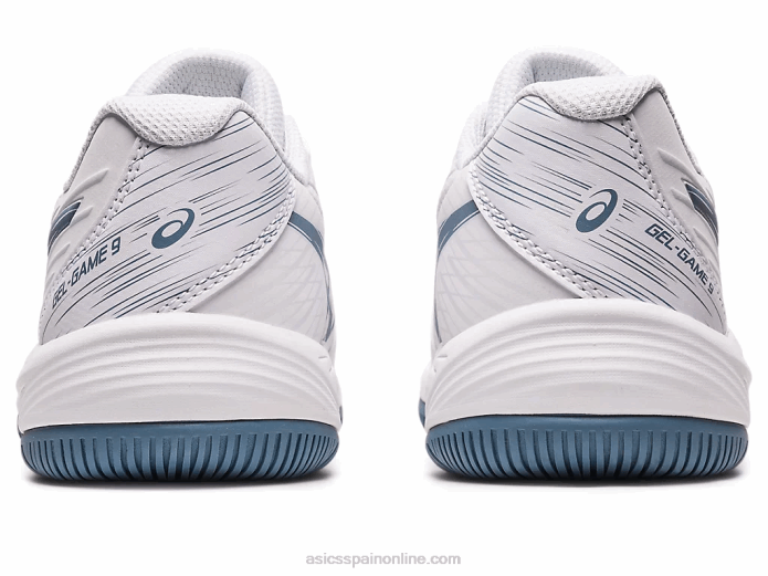 gel-juego 9 grado escuela Asics 4L684267 blanco/azul acero