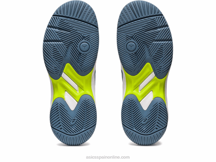 gel-juego 9 grado escuela Asics 4L684267 blanco/azul acero