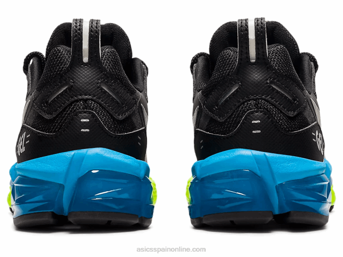 gel-quantum 180 6 escuela primaria Asics 4L684315 negro/azul aizuri