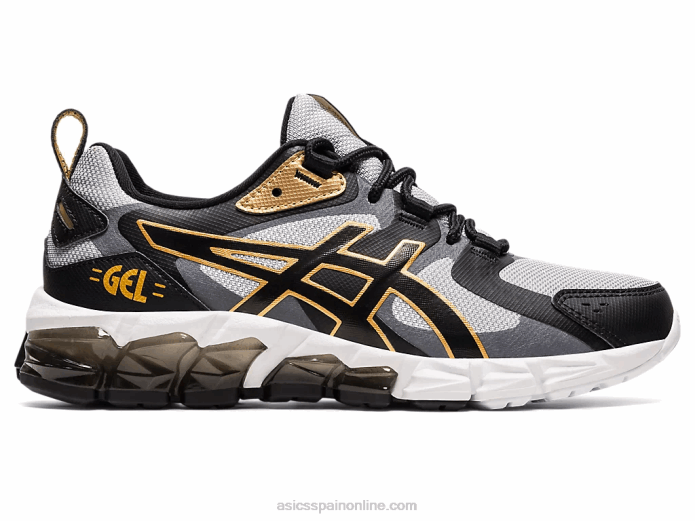 gel-quantum 180 6 escuela primaria Asics 4L684321 gris piedmont/negro