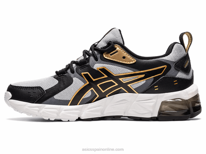 gel-quantum 180 6 escuela primaria Asics 4L684321 gris piedmont/negro