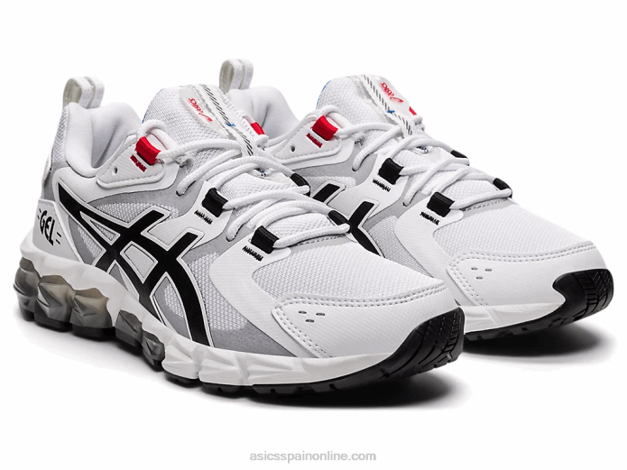gel-quantum 180 6 escuela primaria Asics 4L684422 blanco negro
