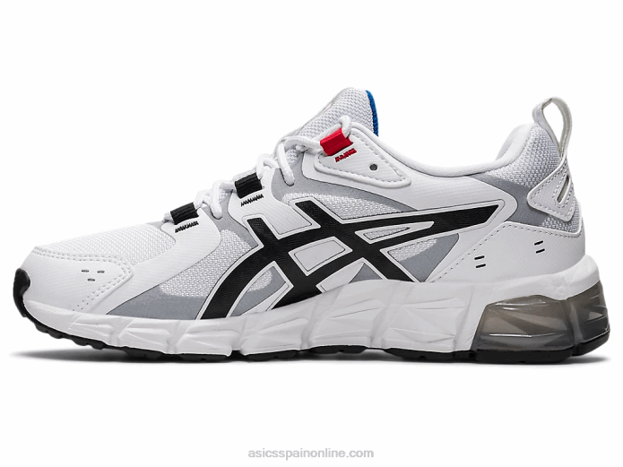 gel-quantum 180 6 escuela primaria Asics 4L684422 blanco negro