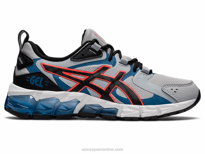 gel-quantum 180 6 escuela primaria Asics 4L684442 gris glaciar/negro