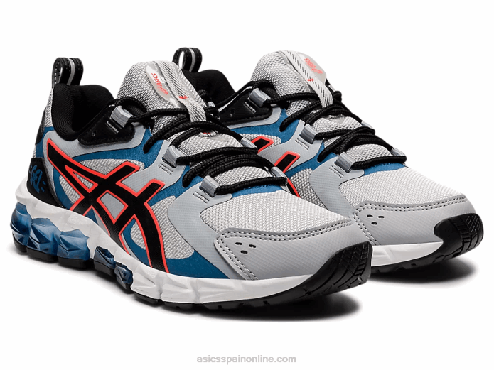 gel-quantum 180 6 escuela primaria Asics 4L684442 gris glaciar/negro