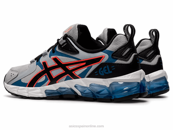 gel-quantum 180 6 escuela primaria Asics 4L684442 gris glaciar/negro