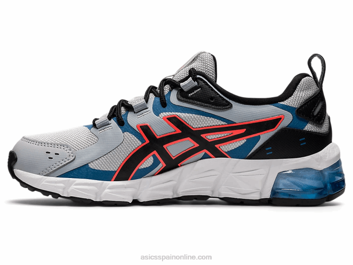 gel-quantum 180 6 escuela primaria Asics 4L684442 gris glaciar/negro