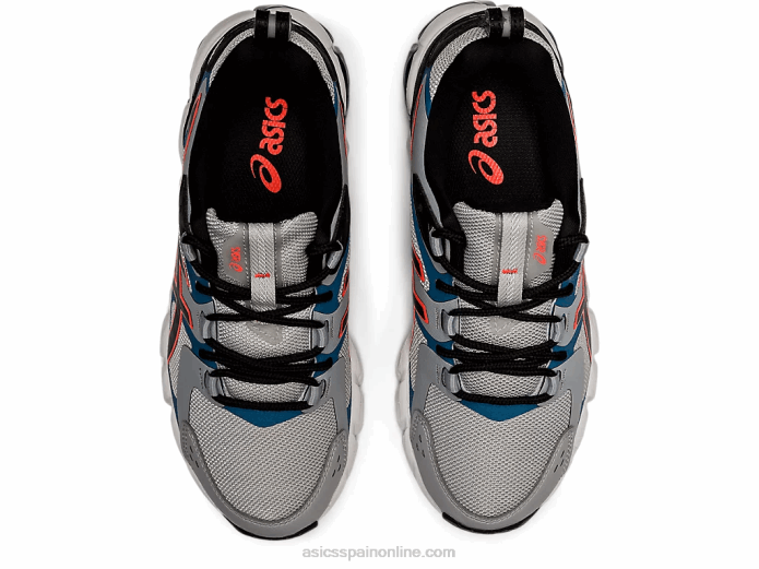 gel-quantum 180 6 escuela primaria Asics 4L684442 gris glaciar/negro