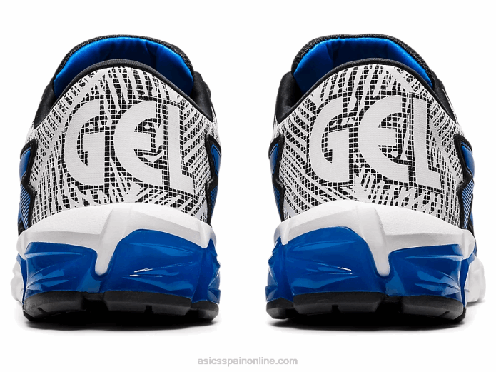 gel-quantum 90 2 escuela primaria Asics 4L684561 negro/azul eléctrico