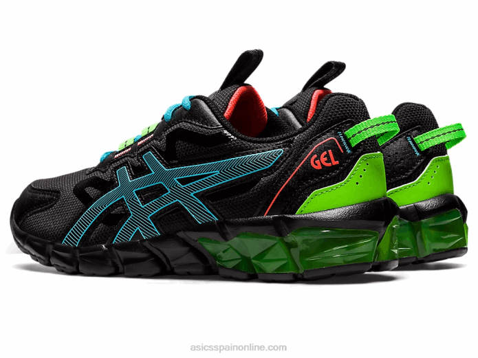 gel-quantum 90 3 grado escolar Asics 4L684373 negro/acuario