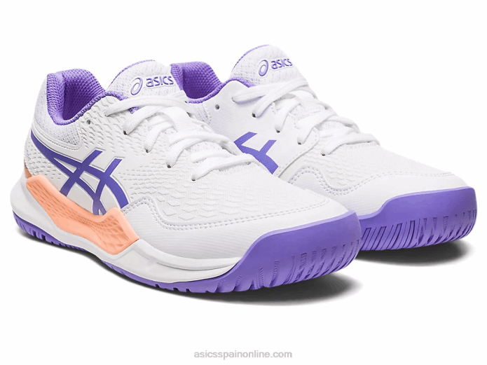 gel-resolución 9 grado escuela Asics 4L684222 blanco/amatista