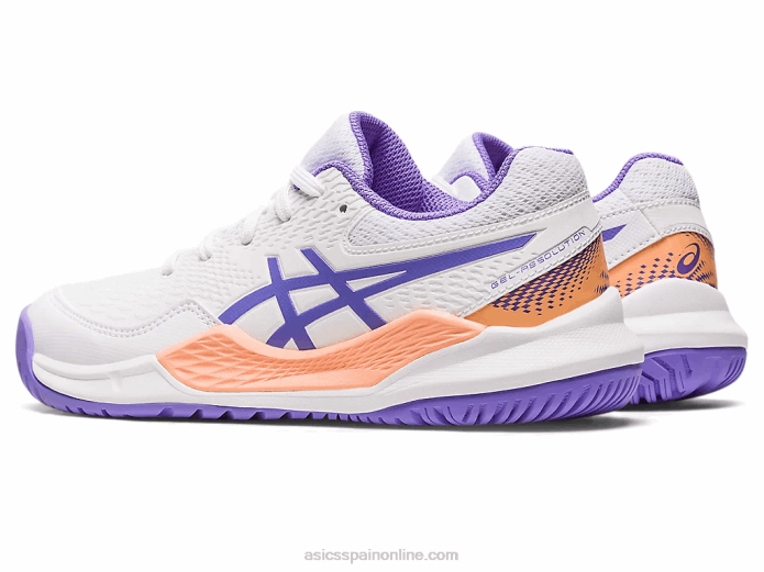 gel-resolución 9 grado escuela Asics 4L684222 blanco/amatista