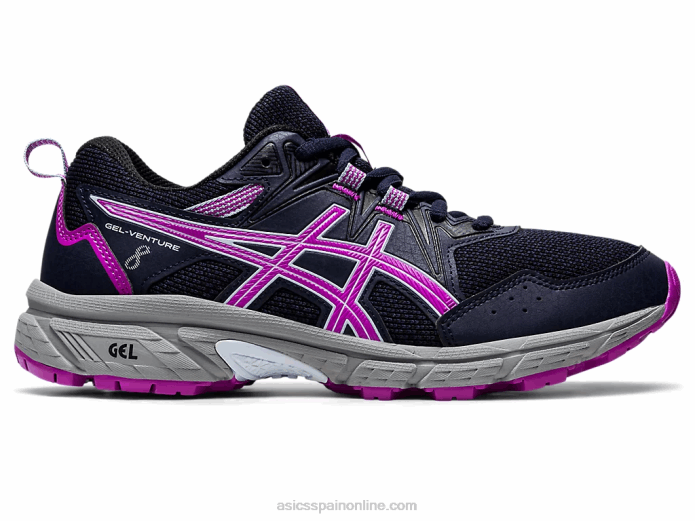 gel-ventura 8 escuela primaria Asics 4L684376 medianoche/orquídea