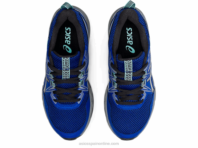 gel-ventura 8 escuela primaria Asics 4L684509 azul lapislázuli/plata pura