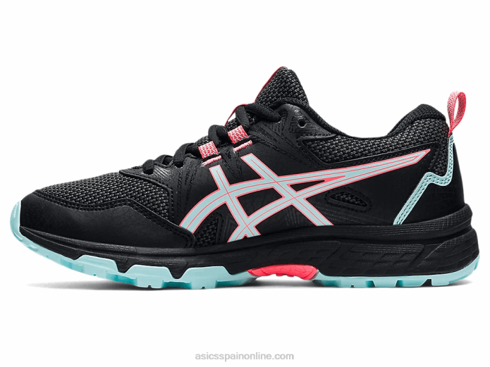 gel-ventura 8 escuela primaria Asics 4L684510 negro/azul claro
