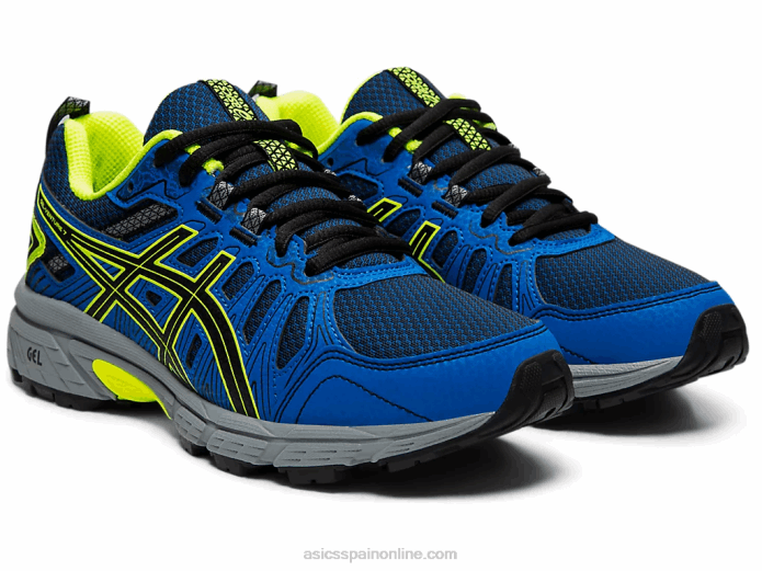 gel-venture 7 escuela primaria Asics 4L684570 negro/amarillo de seguridad