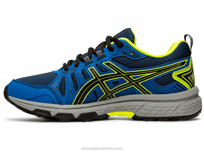 gel-venture 7 escuela primaria Asics 4L684570 negro/amarillo de seguridad