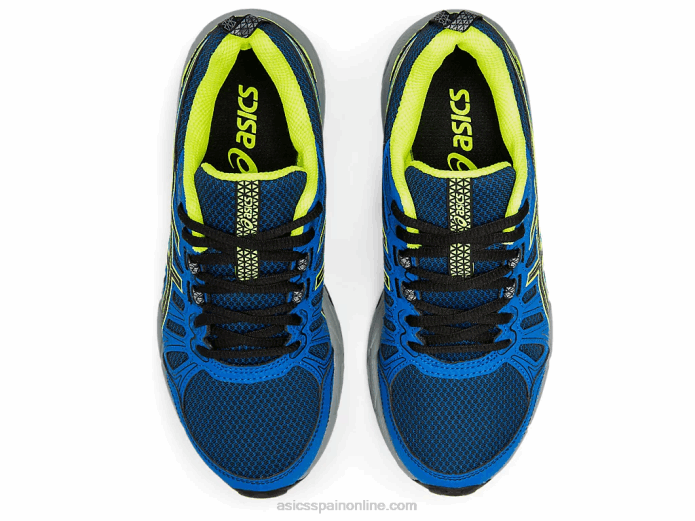gel-venture 7 escuela primaria Asics 4L684570 negro/amarillo de seguridad
