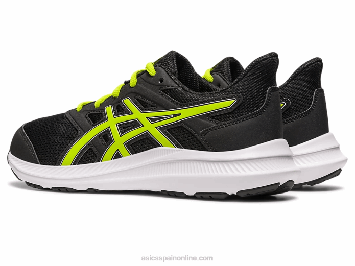 sacudida 4 escuela primaria Asics 4L684268 ralladura de lima/negra