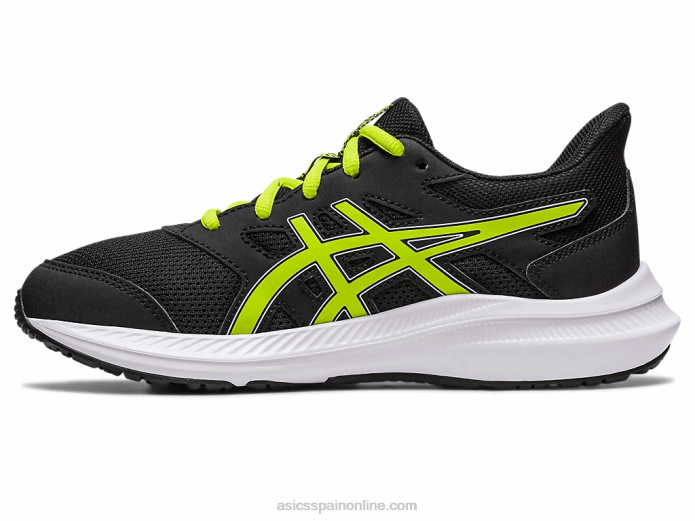 sacudida 4 escuela primaria Asics 4L684268 ralladura de lima/negra